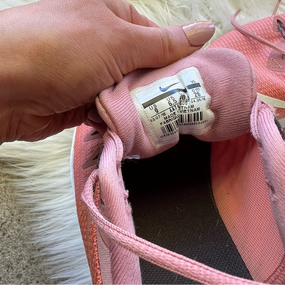 Nike Mauve Pink Lace Up Sneakers - Picture 5 of 5